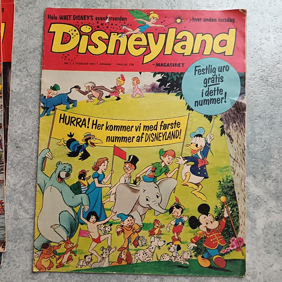 Disneyland magasinet 1973 - 12 numre