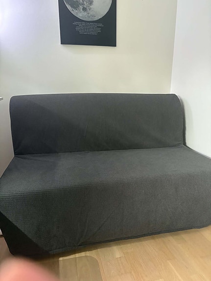 LYCKSELE MURBO Sovesofa, Vansbro mørkegrå