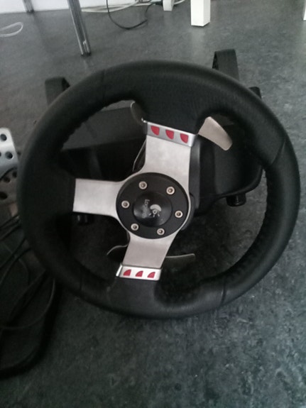 Logitech Gaming Rat og pedaler