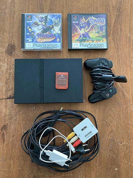 PS2 Slim startpakke
