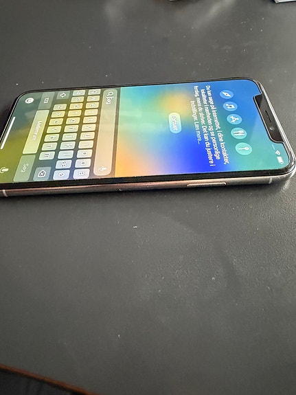 Apple iPhone X 256 GB sølv