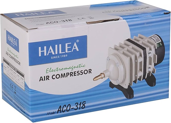 Hailea ACO-318 luftpumpe / luftkompressor