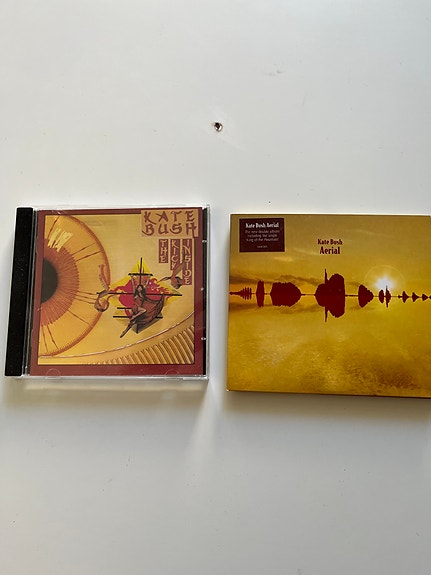 Kate bush - the kick inside og aerial (dobbelt album)
