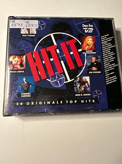 Hit It – 24 originale top hits dobbelt CD
