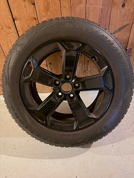 4 stk 17” vinterfælge og dæk Winterhawk