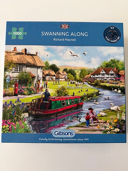 Gibsons Swanning Along puslespil 1000 brikker