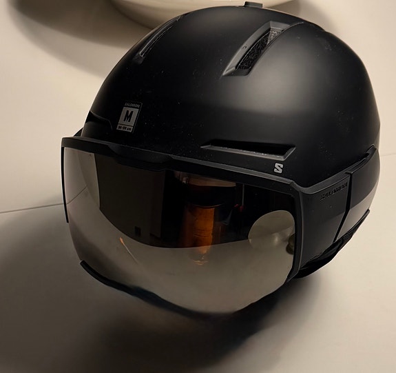 Salomon Osmo Pro Sigma Photo skihjelm med visir