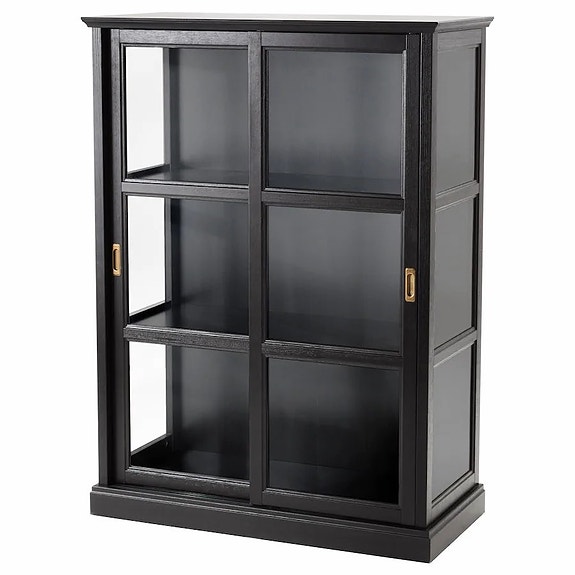 Sort Vitrineskab fra IKEA (udgået model)