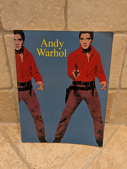 Andy Warhol kunstbog Elvis I og II 1990 Kunsten som forretning