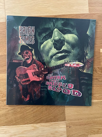 Brian James – Guitar That Dripped Blood LP vinyl