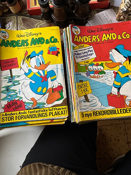 Anders And & Co. 88 stk 1kr stk ved køb af alle