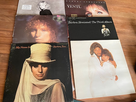 Barbra Streisand LP plader samling