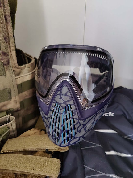 Dye i4 maske, lilla – airsoft/paintball