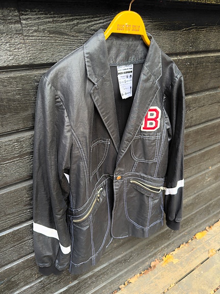 René Gurskov Men SS12 designerblazer – Love Class Sex Money – str. S