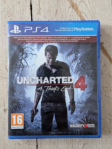 Uncharted 4: A Thief's End.