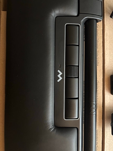 Mousetrapper Delta Extended, ergonomisk mus sort