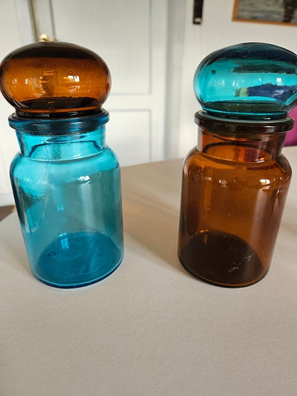 Belgiske apotekerglas