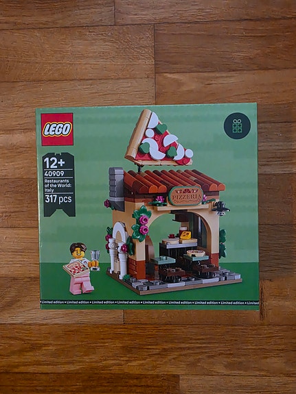 Restaurants of the world Italy LEGO 40909