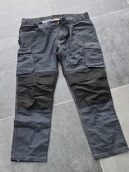 Blåkläder denim arbejdsbukser str D112 grå/sort