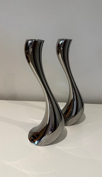 Georg Jensen Cobra lysestager