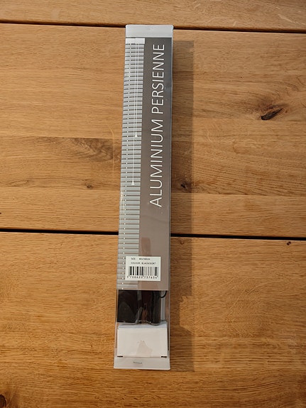 Persienne 40 cm sort