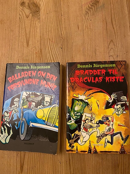 Dennis Jürgensen , Balladen om den forsvundne mumie & Brædder til Draculas kiste