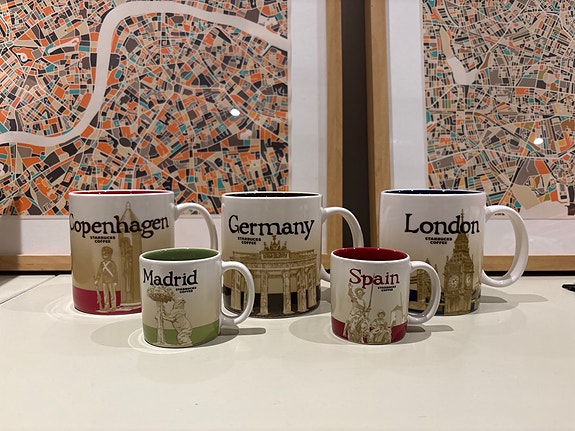 Starbucks cups