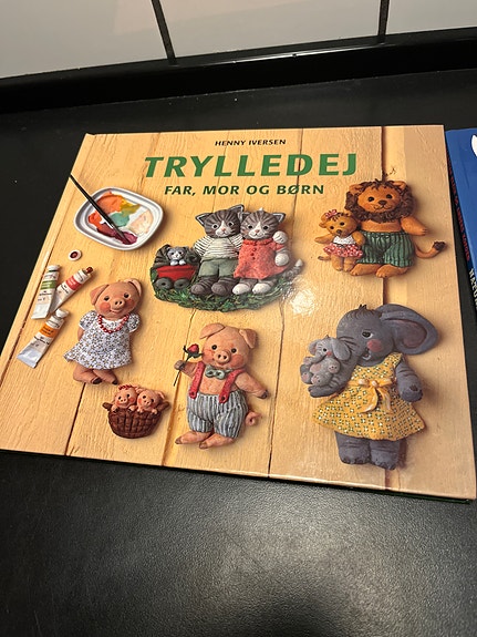 Trykkede far mor og børn
