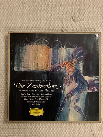 Mozart – Die Zauberflöte LP klassisk opera