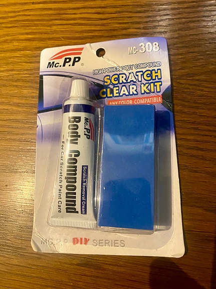 Mc.P.P Scratch Clear Kit body compound til bilridser