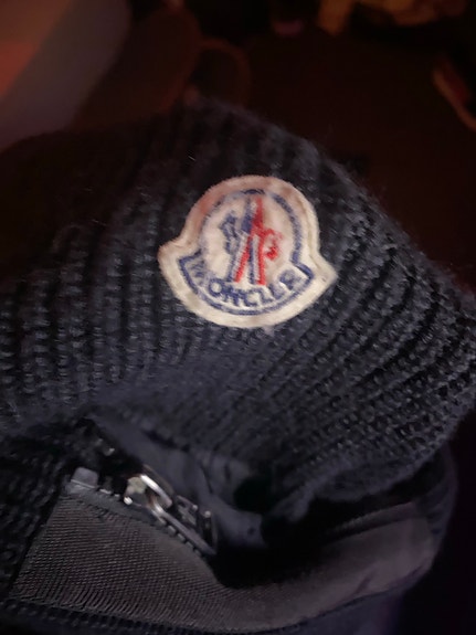 Moncler dun vinterjakke S sort herre
