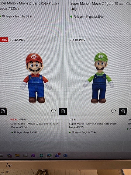 Super Mario bamser Mario og Luigi