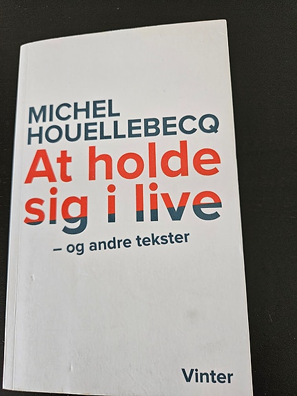 Michel Houlebecq. At holde sig i live - og andre tekster