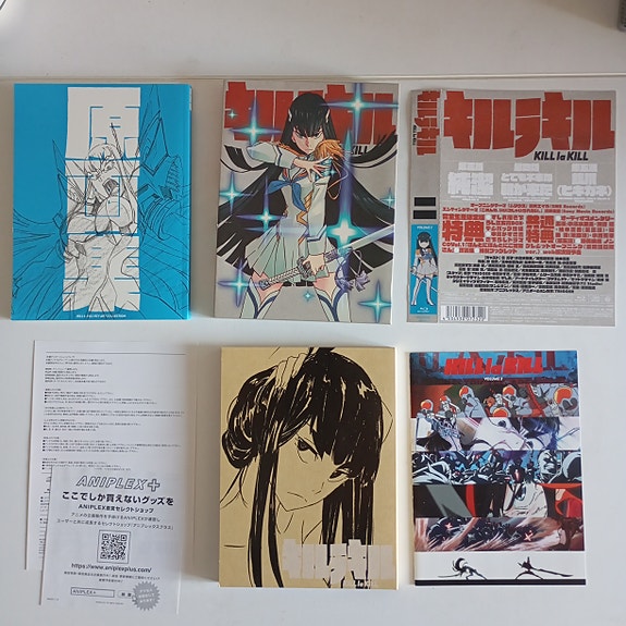 (JPN Ver) Kill la Kill Vol 2 Limited Edition+Key Art, Obi bind, Drama CD. rare