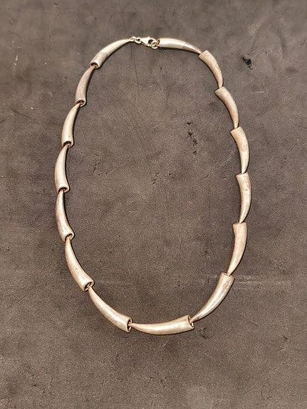 Søren Sass sølv halskæde