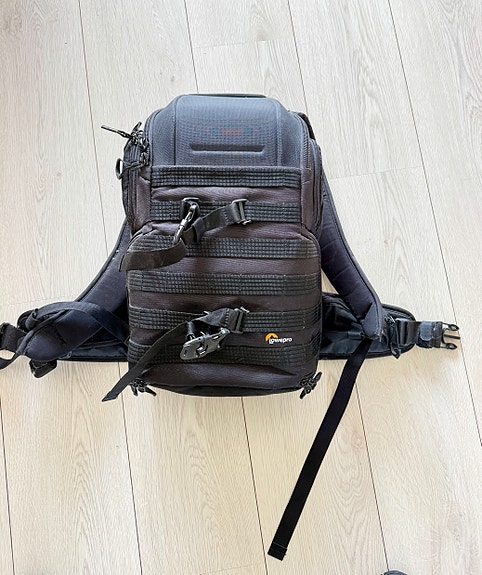 Lowepro kamerarygsæk sort