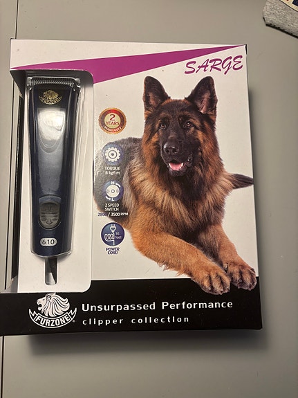 Sarge Furzone hundeklipper til små, mellem og store hunde