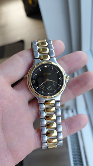 Neo-vintage Longines Conquest Multigraph i uhørt flot stand