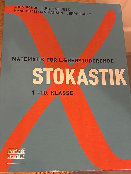 Stokastik – matematik for lærerstuderende, 1.-10. klasse