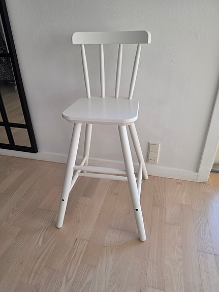 IKEA AGAM juniorstol / højstol til børn – hvid