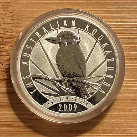 Sølvmønt Australien 1 $ 2009 🇦🇺