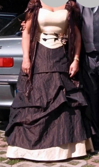Elegant brudekjole/ galla/festkjole