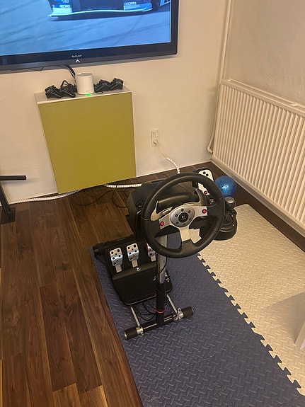Logitech G25 + Wheel stand pro