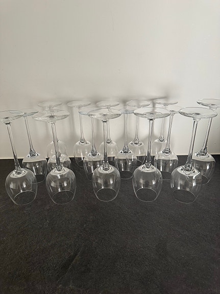 Holmegaard vinglas klar glas