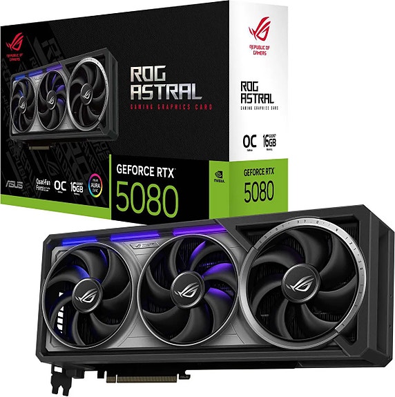 HELT NYT UÅBNET ASUS ROG Astral RTX 5080