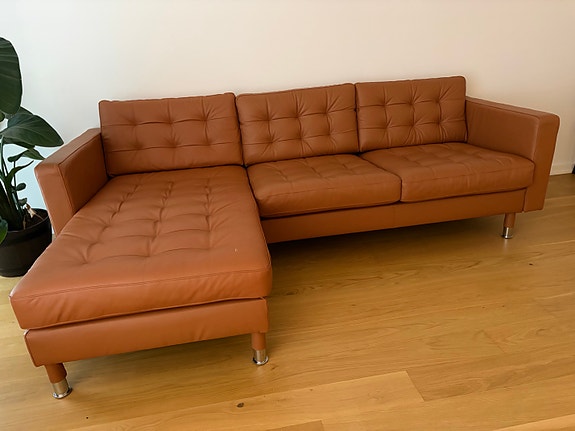 Landskrona 3P m. Chaiselong