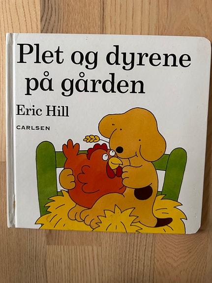 Plet og dyrene på gården papbog – Eric Hill