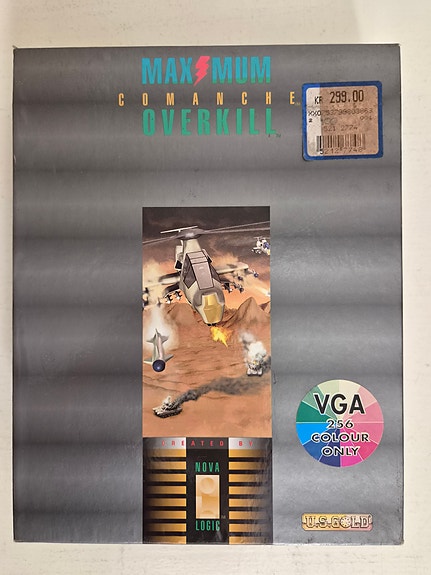 Comanche: Maximum Overkill (1992) – CIB PC Big Box (3.5" Floppy)