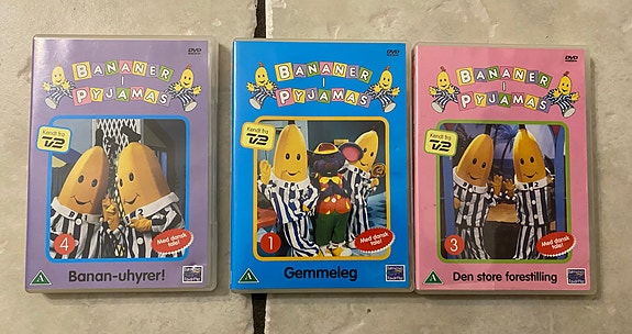 Bananer i Pyjamas dvd film