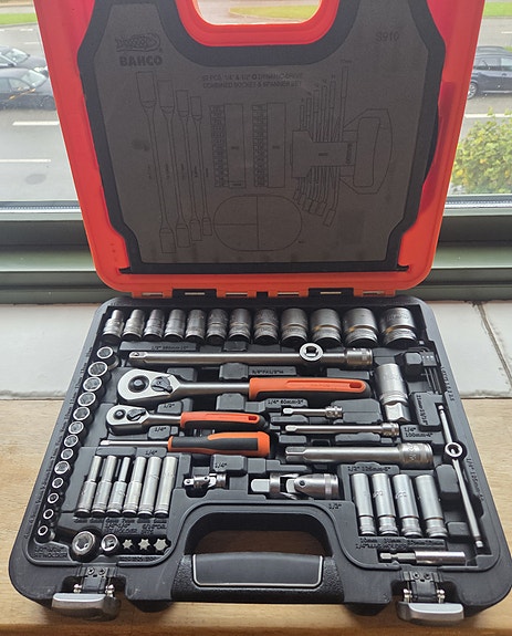Bahco S910 topnøglesæt